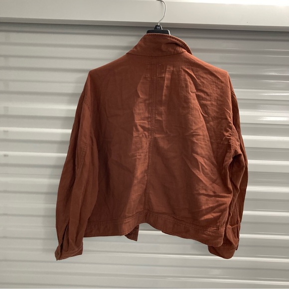 Old Navy Men's Rust Button-Down Shirt - Picture 8 of 8